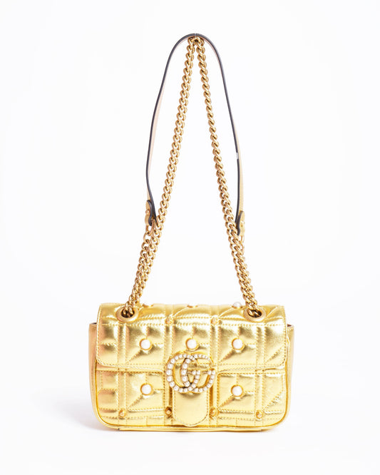 Gucci Lou Quilted Leather Shoulder Bag