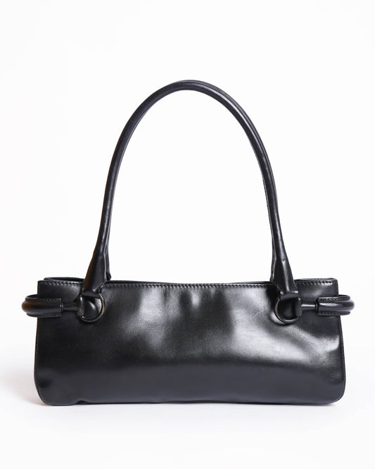 Gucci Leather Top Handle Shoulder Bag