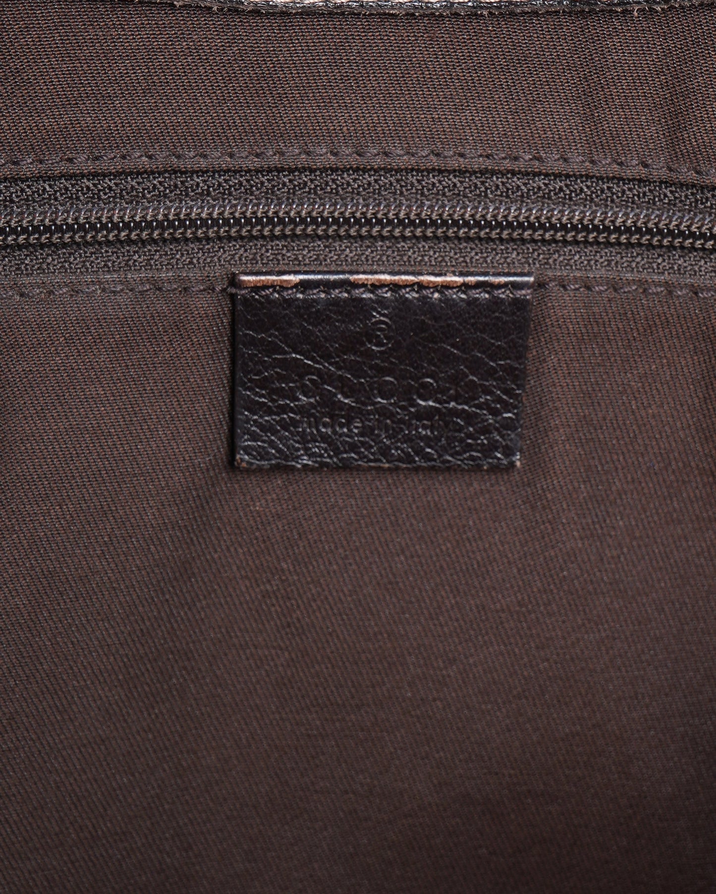 Gucci Lou Monogram Leather Canvas Tote