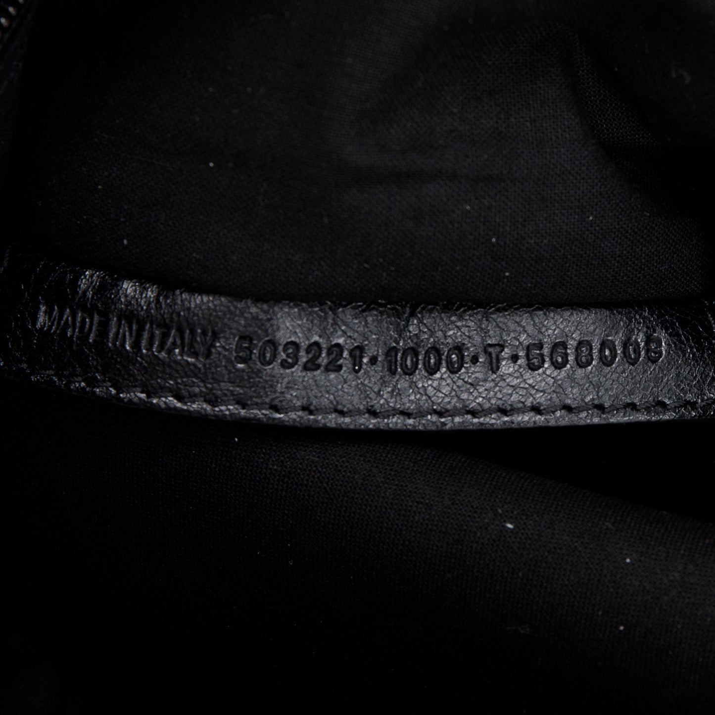 Balenciaga Black Arena Lambskin Leather Explorer Backpack