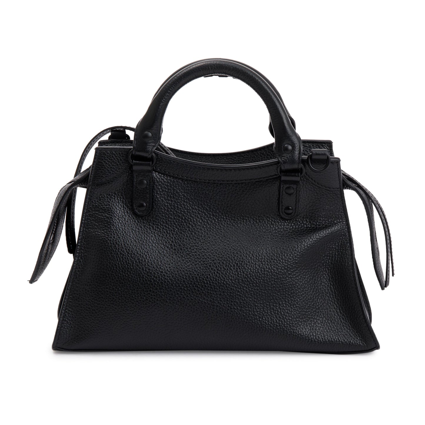 Balenciaga Black Calfskin Leather Neo Classic XS City Bag