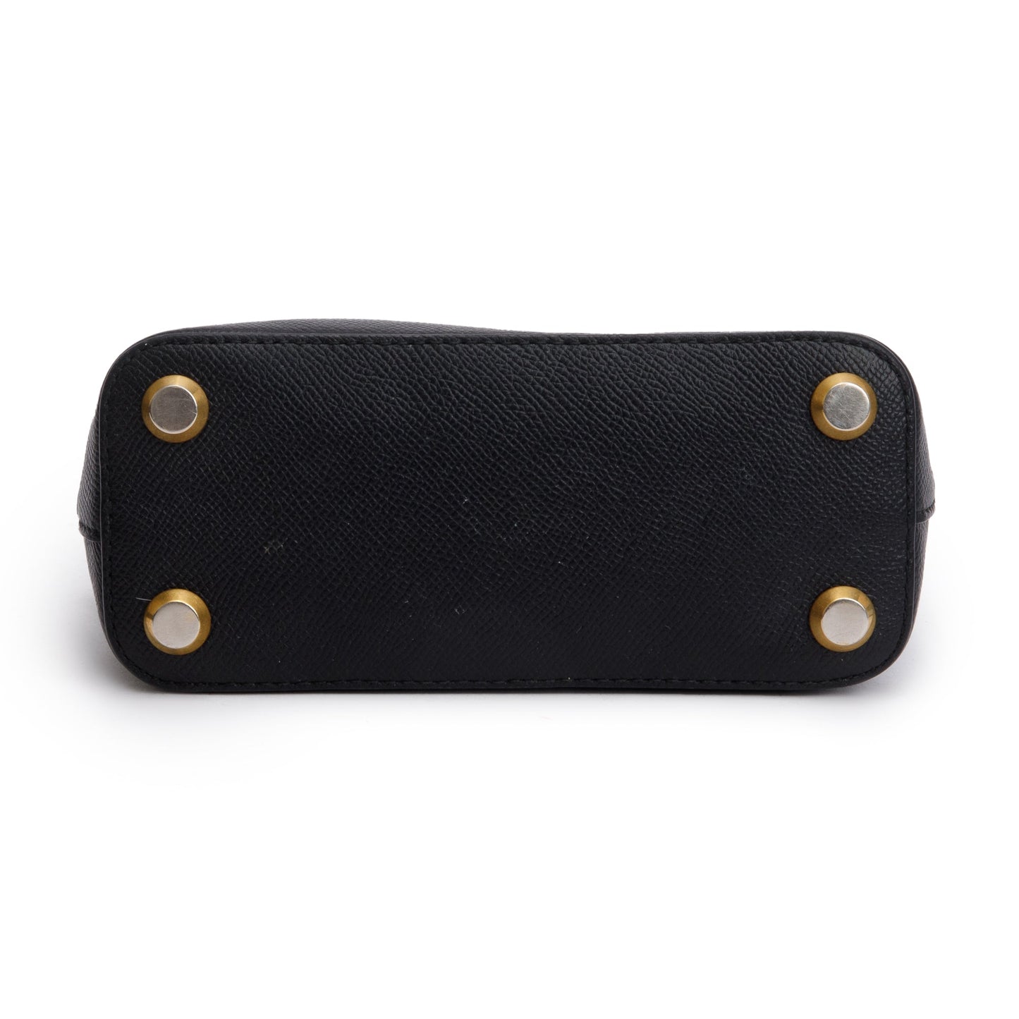 Balenciaga Black Leather XXS Ville Top Handle Bag