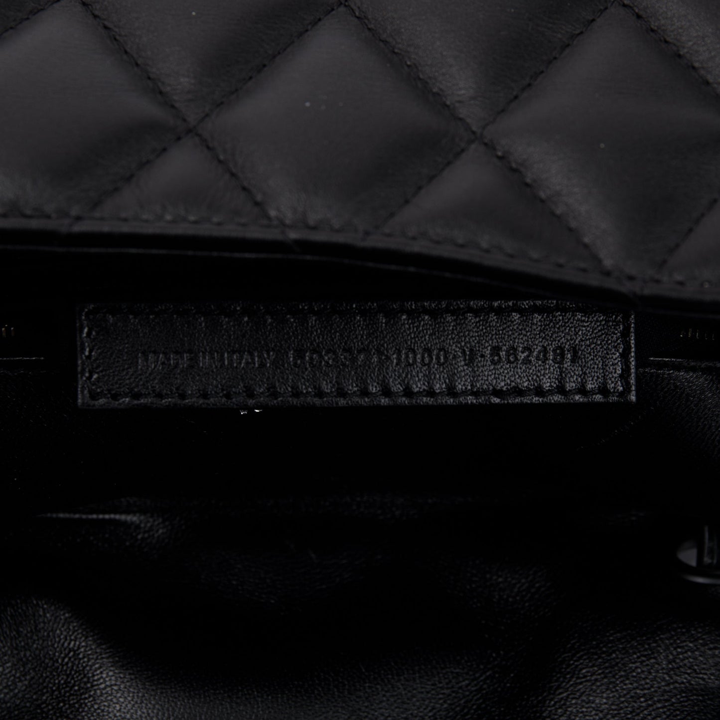 Balenciaga Black Quilted Nappa Leather Medium Touch B Shoulder Bag