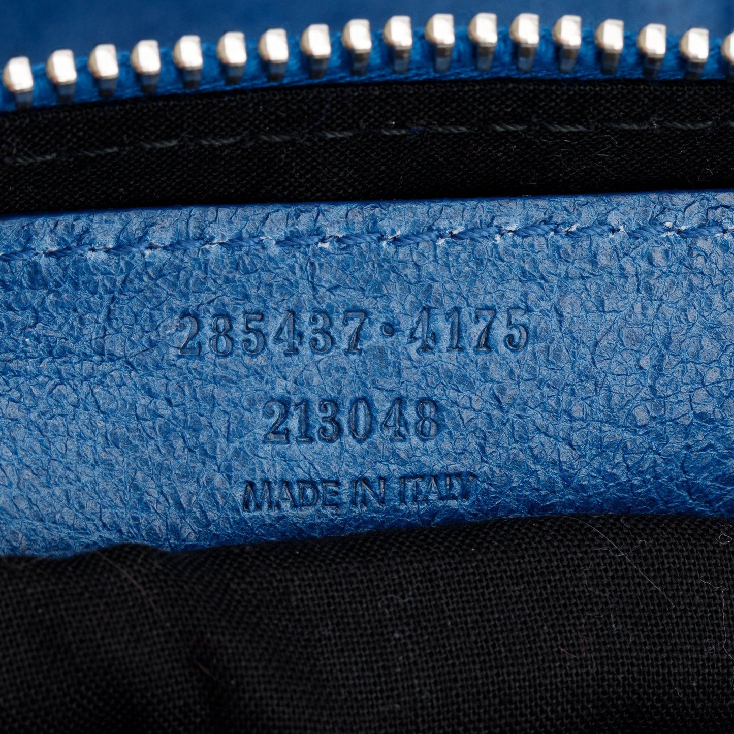 Balenciaga Blue Cassic Agneau Leather Giant 12 Day Bag