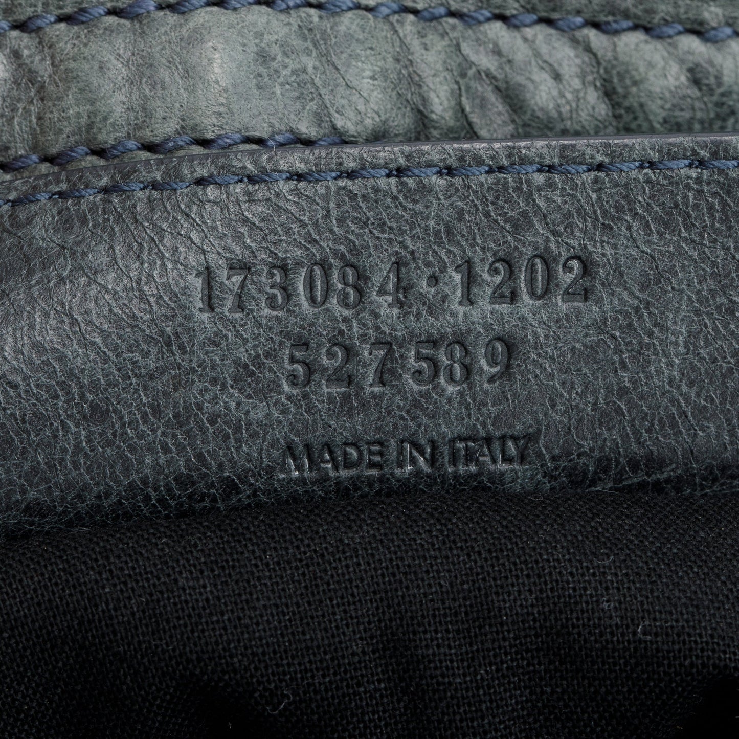 Balenciaga Grey Distressed Arena Leather Giant 21 City Bag