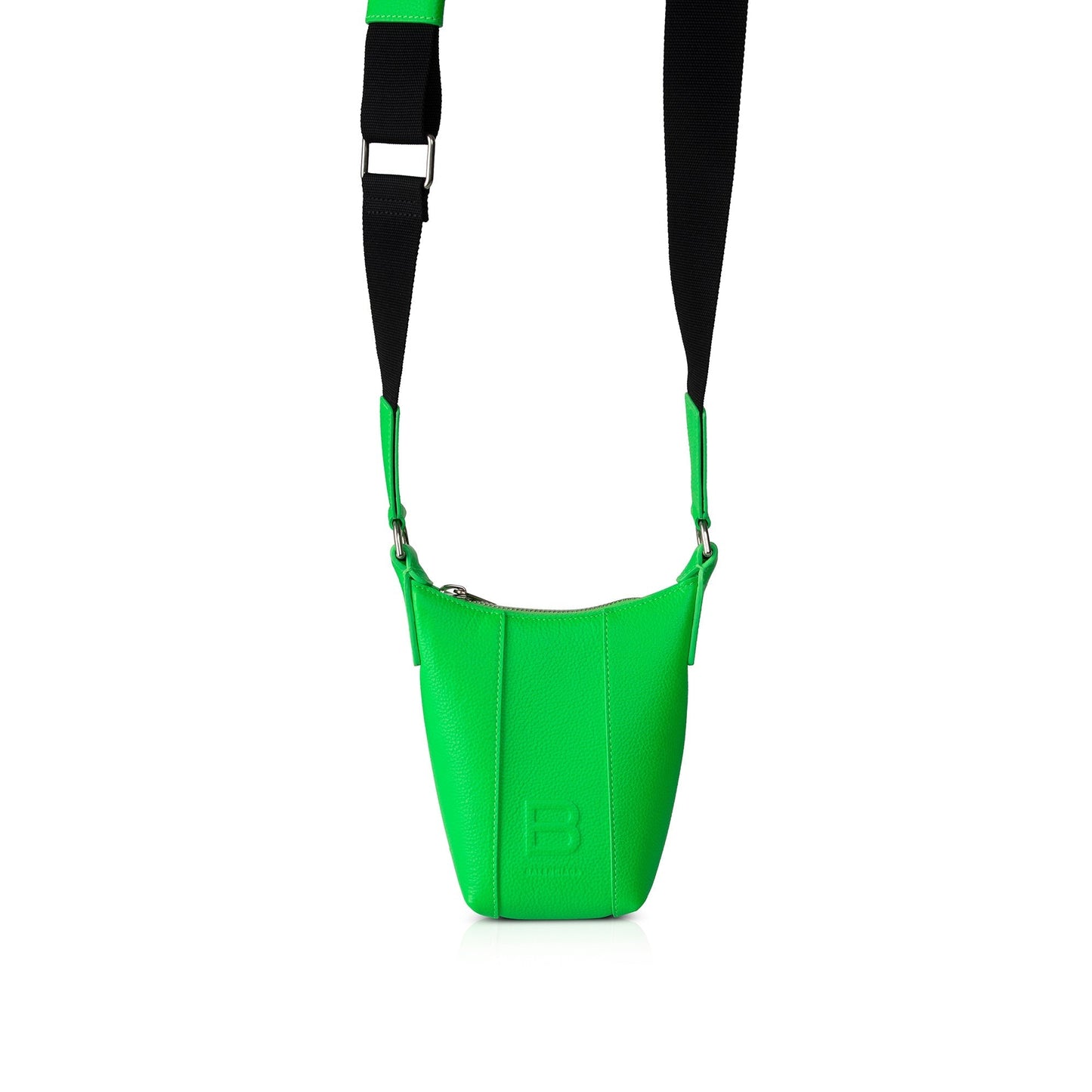 Balenciaga Hourglass Leather Phone Holder