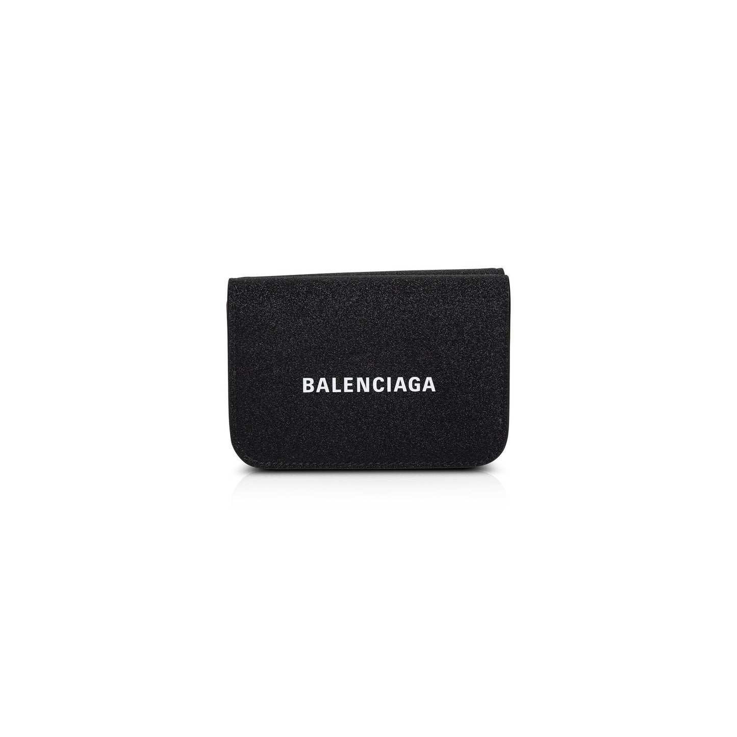 Balenciaga Mini Cash Glitter Wallet