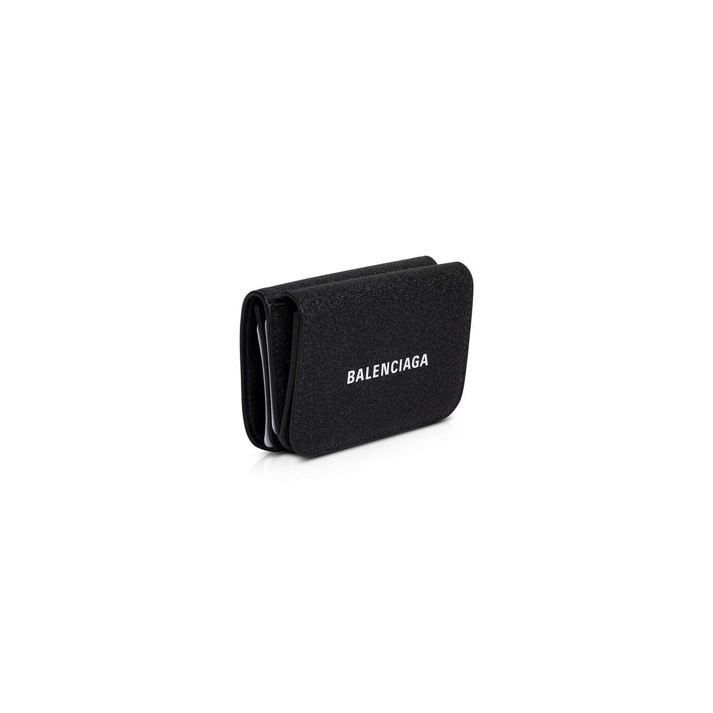 Balenciaga Mini Cash Glitter Wallet