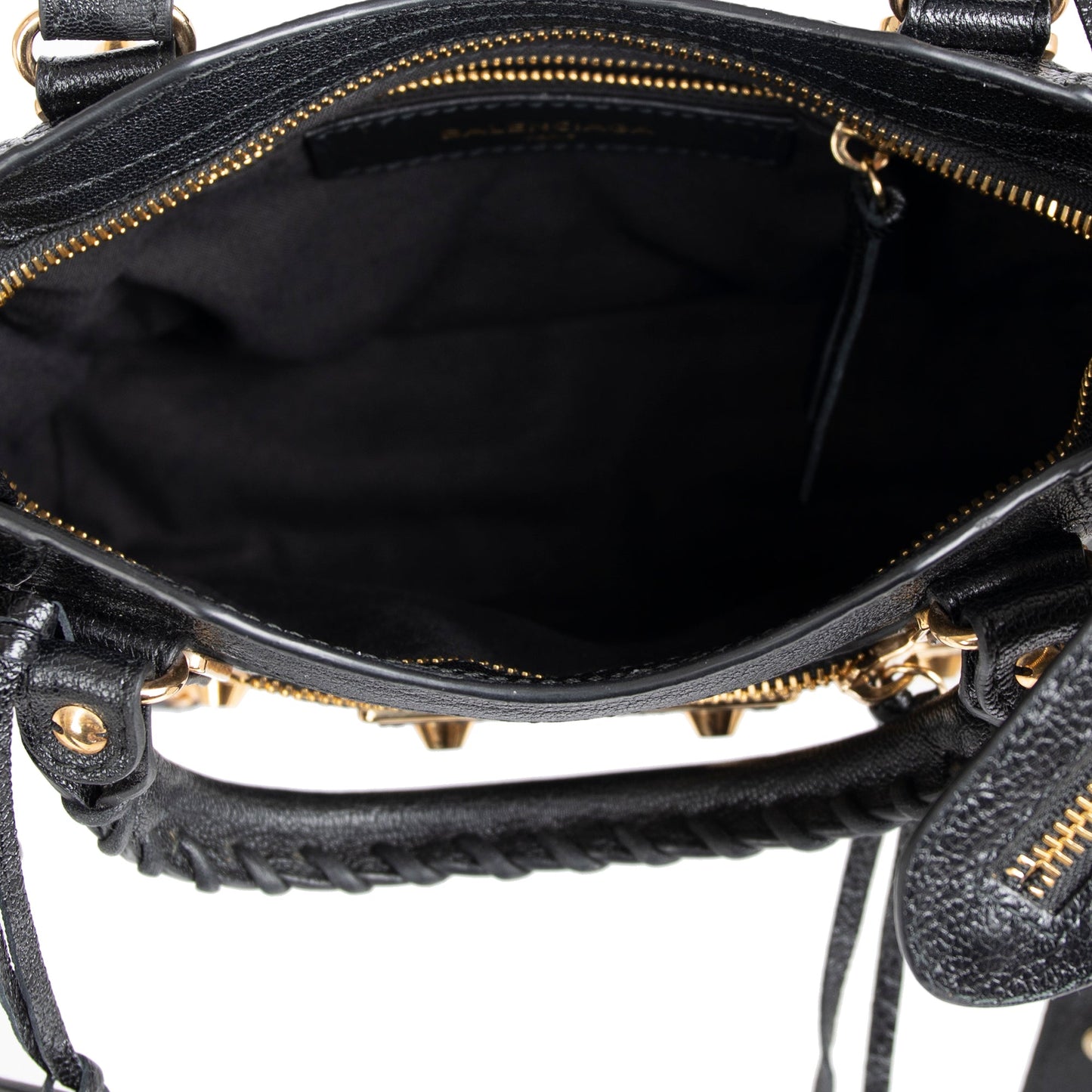 Balenciaga Mini Metallic Edge City Bag