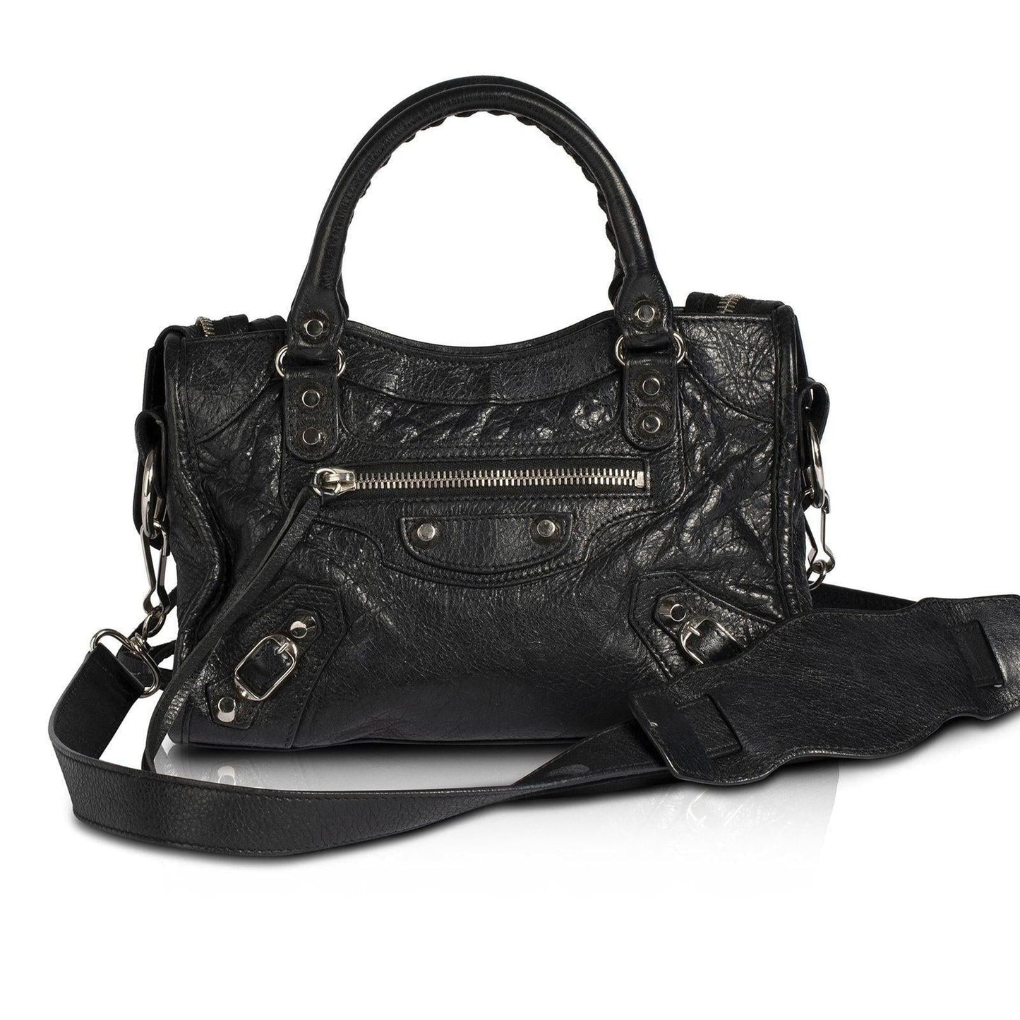 Balenciaga Motocross Classic Mini City Bag
