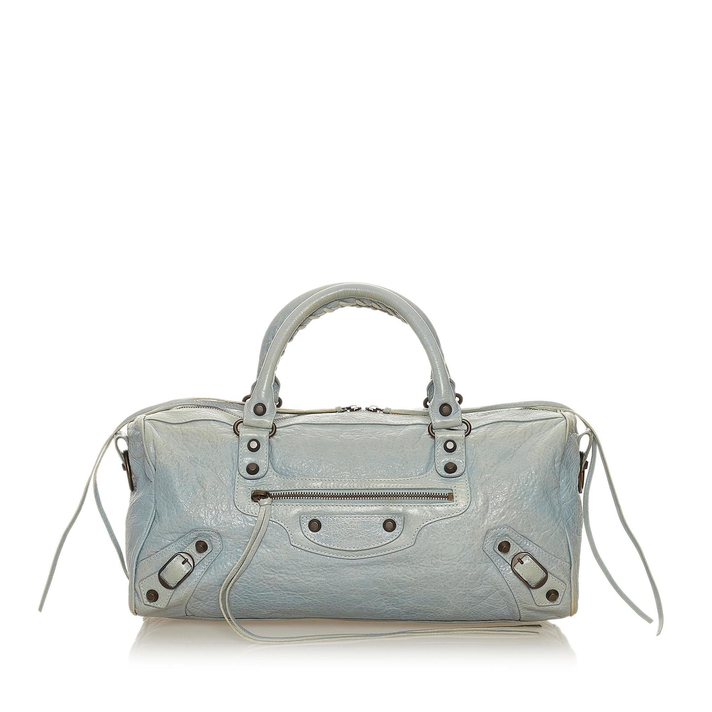 Luxury Balenciaga Trending 2026 Motocross Classic Twiggy Leather Satchel (SHG-27490)