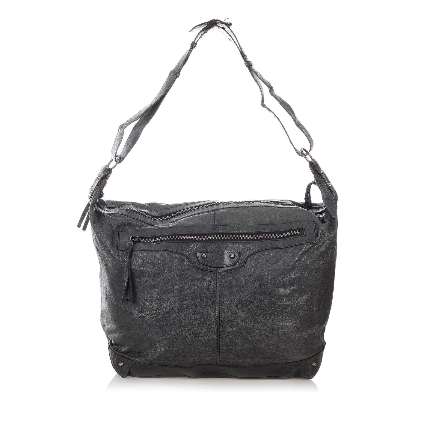 Luxury Balenciaga Trending 2026 Motocross Day Leather Shoulder Bag (SHG-26859)