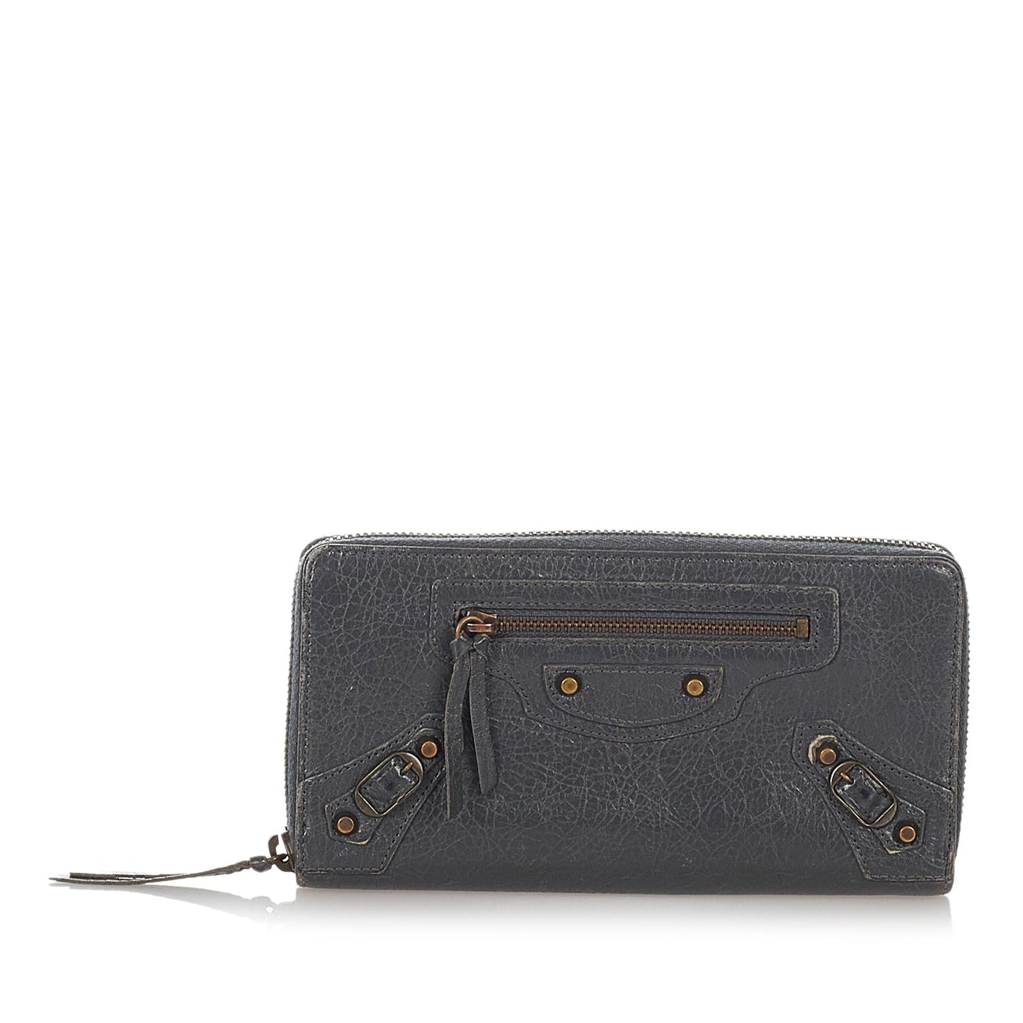 Luxury Balenciaga Trending 2026 Motocross Leather Wallet (SHG-26769)