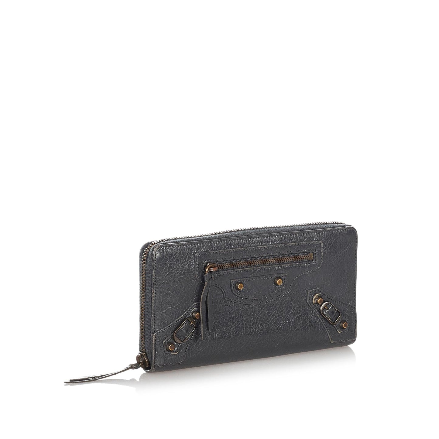 Luxury Balenciaga Trending 2026 Motocross Leather Wallet (SHG-26769)