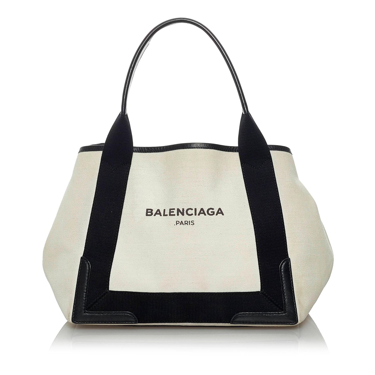 Luxury Balenciaga Trending 2026 Navy Cabas Canvas Handbag (SHG-33816)