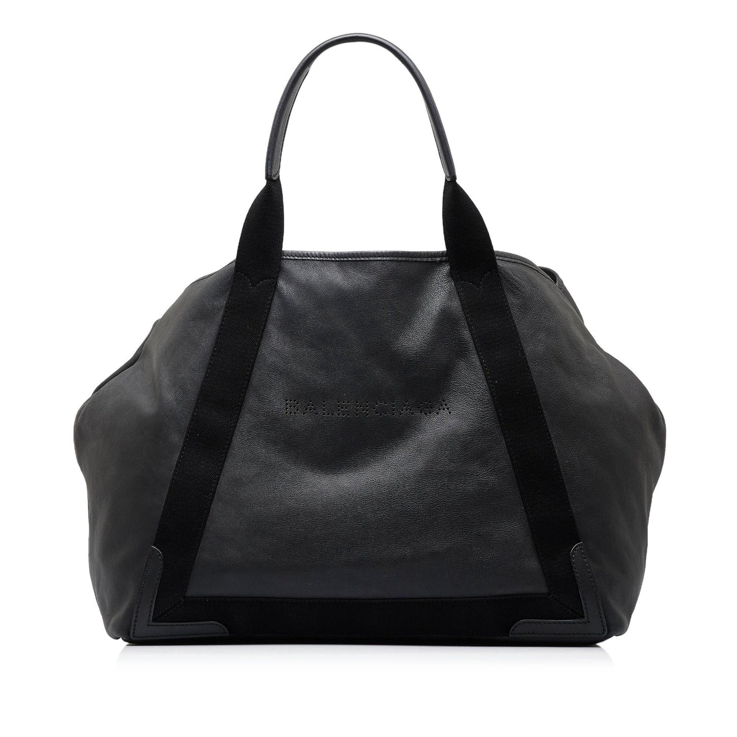 Luxury Balenciaga Trending 2026 Navy Cabas M Tote Bag (SHG-GfX0gC)