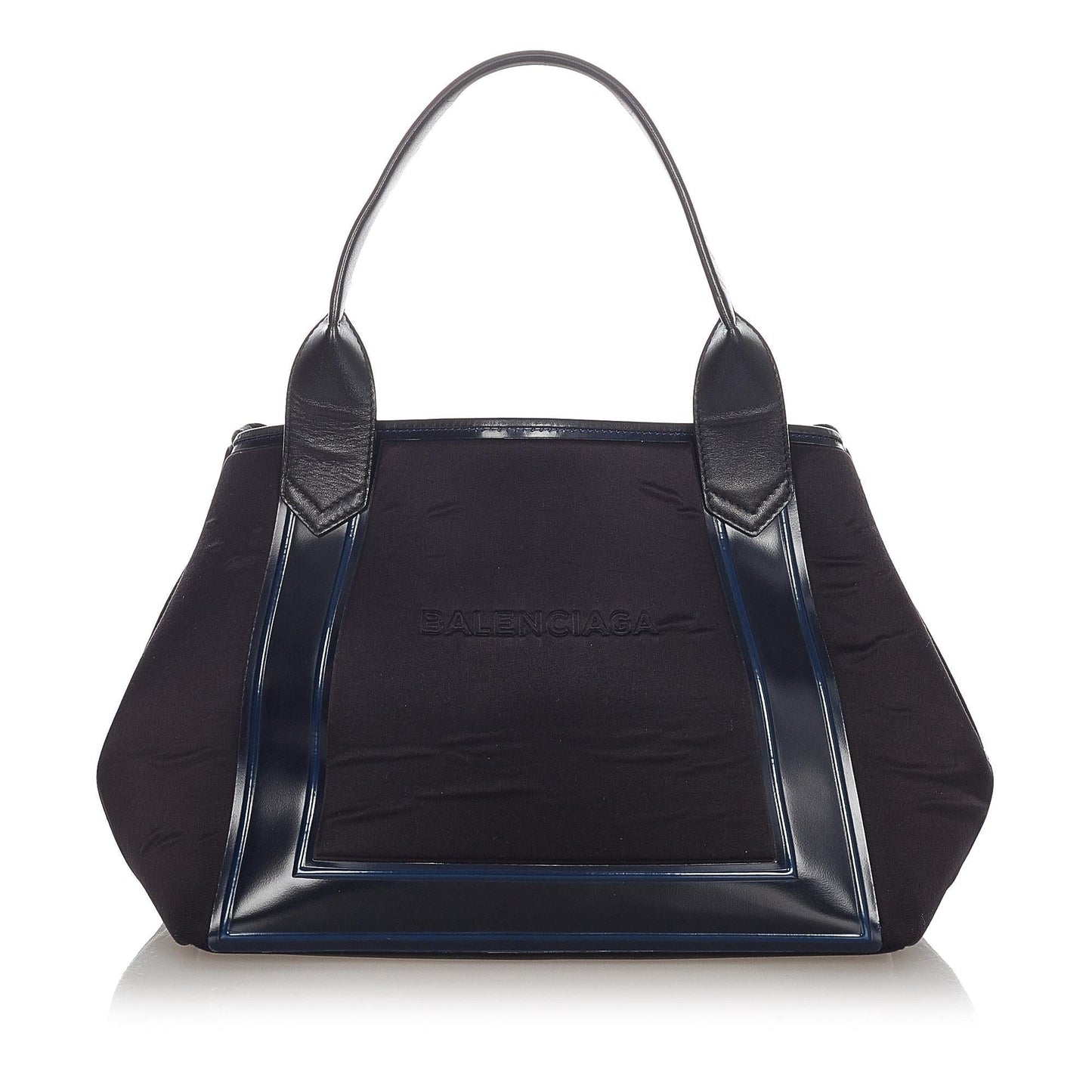 Luxury Balenciaga Trending 2026 Navy Cabas S Canvas Tote Bag (SHG-22964)