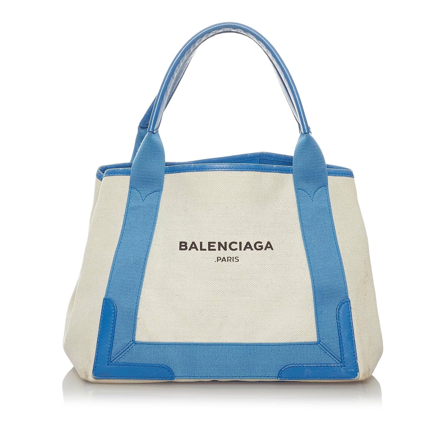 Luxury Balenciaga Trending 2026 Navy Cabas S Canvas Tote Bag (SHG-28825)