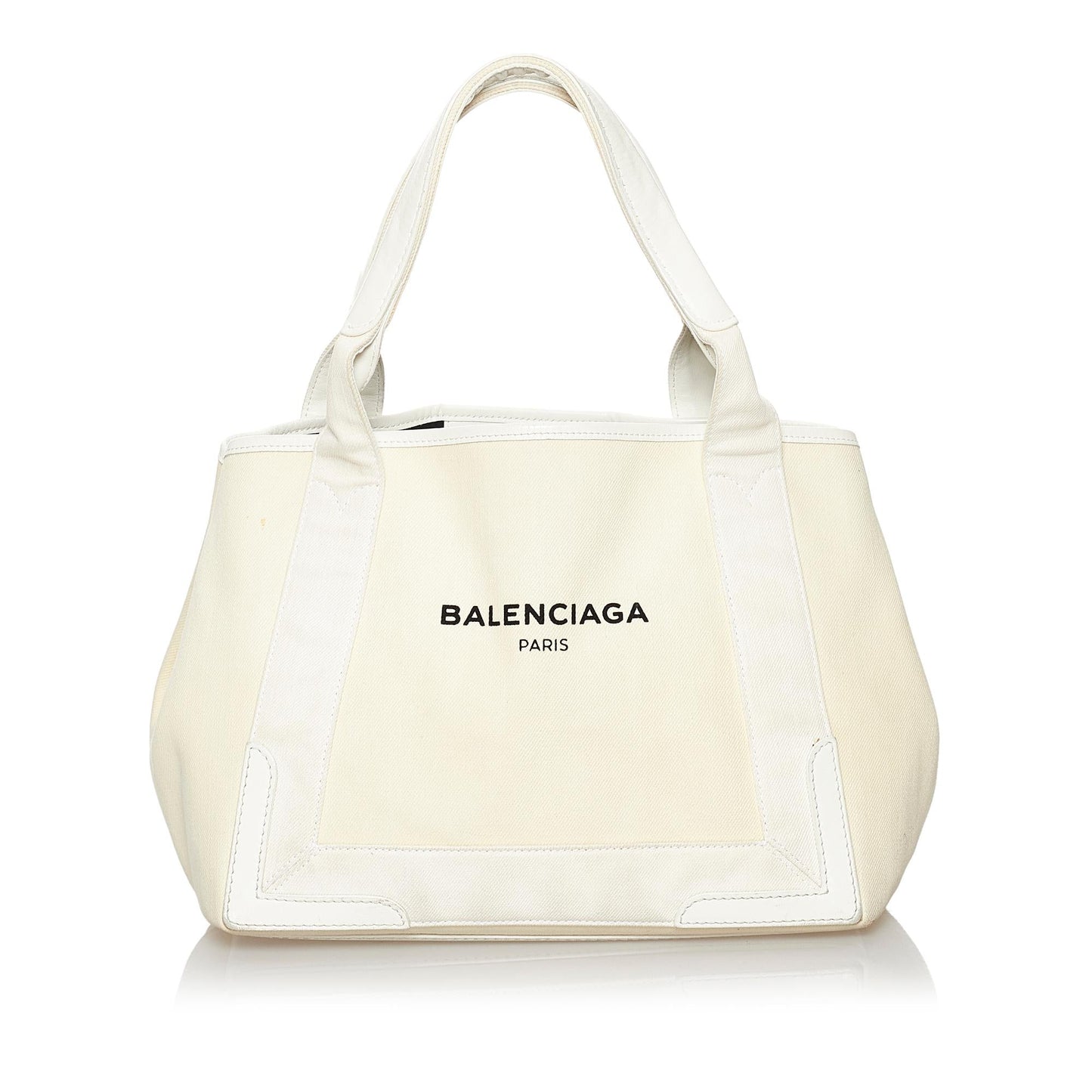 Luxury Balenciaga Trending 2026 Navy Cabas S Canvas Tote Bag (SHG-29833)