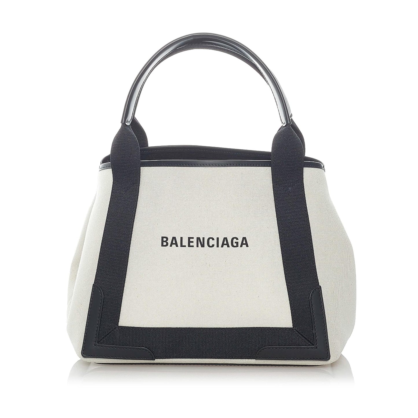 Luxury Balenciaga Trending 2026 Navy Cabas S Canvas Tote Bag (SHG-32033)
