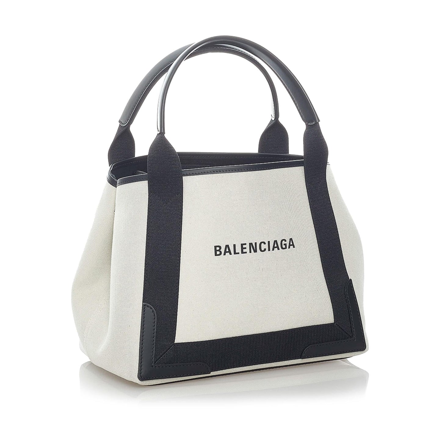 Luxury Balenciaga Trending 2026 Navy Cabas S Canvas Tote Bag (SHG-32033)