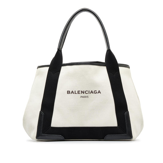 Luxury Balenciaga Trending 2026 Navy Cabas S Tote (SHG-ANy2gq)