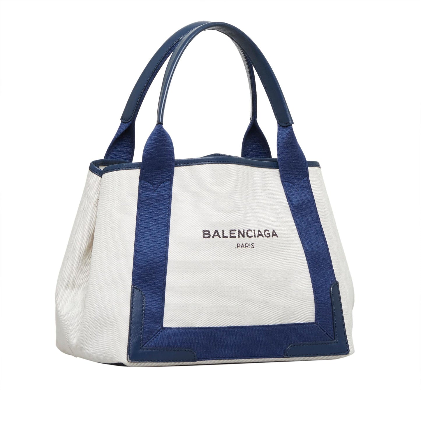 Luxury Balenciaga Trending 2026 Navy Cabas S (SHG-WOhAW6)