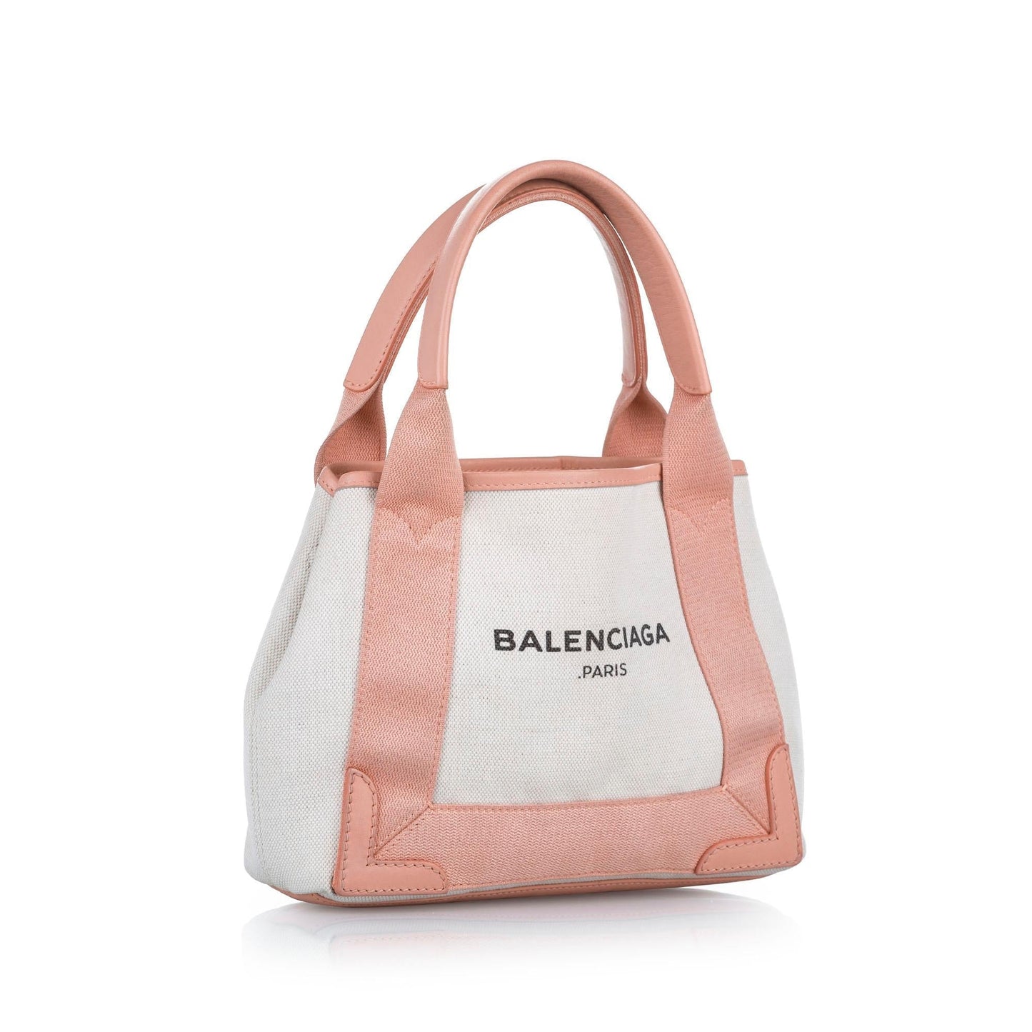 Luxury Balenciaga Trending 2026 Navy Cabas XS Canvas Satchel (SHG-24720)