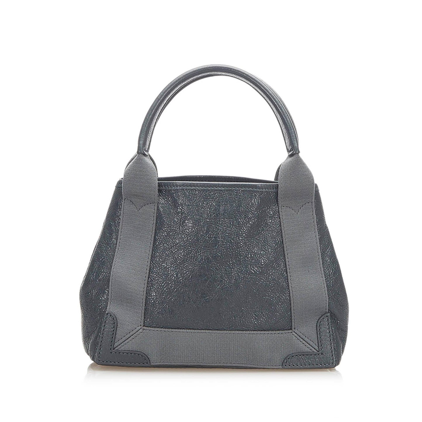 Luxury Balenciaga Trending 2025 Navy Cabas XS Leather Satchel (SHG-24885)