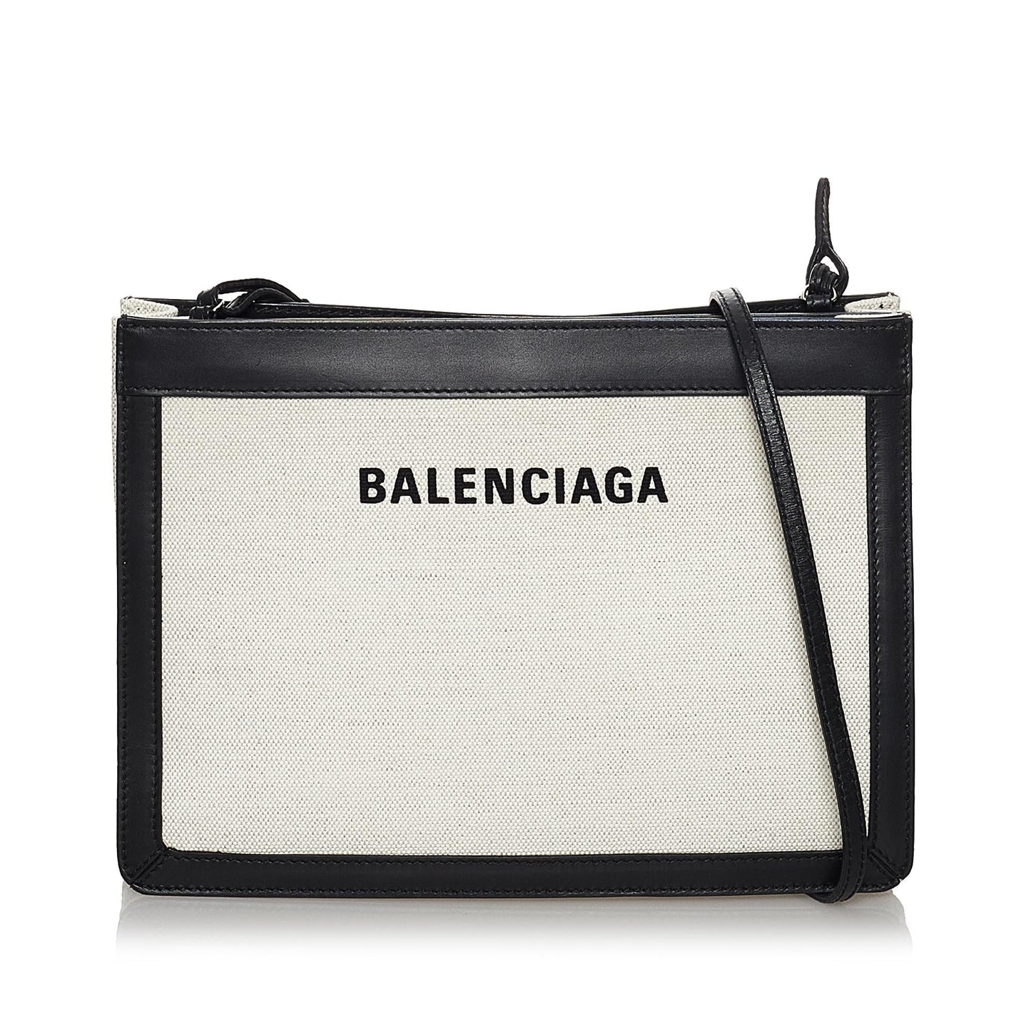 Luxury Balenciaga Trending 2026 Navy Pochette S Canvas Crossbody Bag (SHG-29713)