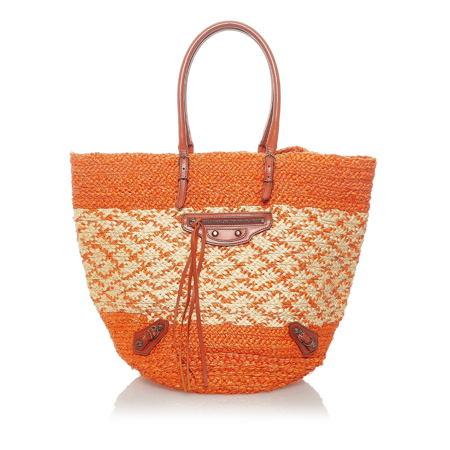 Luxury Balenciaga Trending 2026 Panier Raffia Tote Bag (SHG-31175)