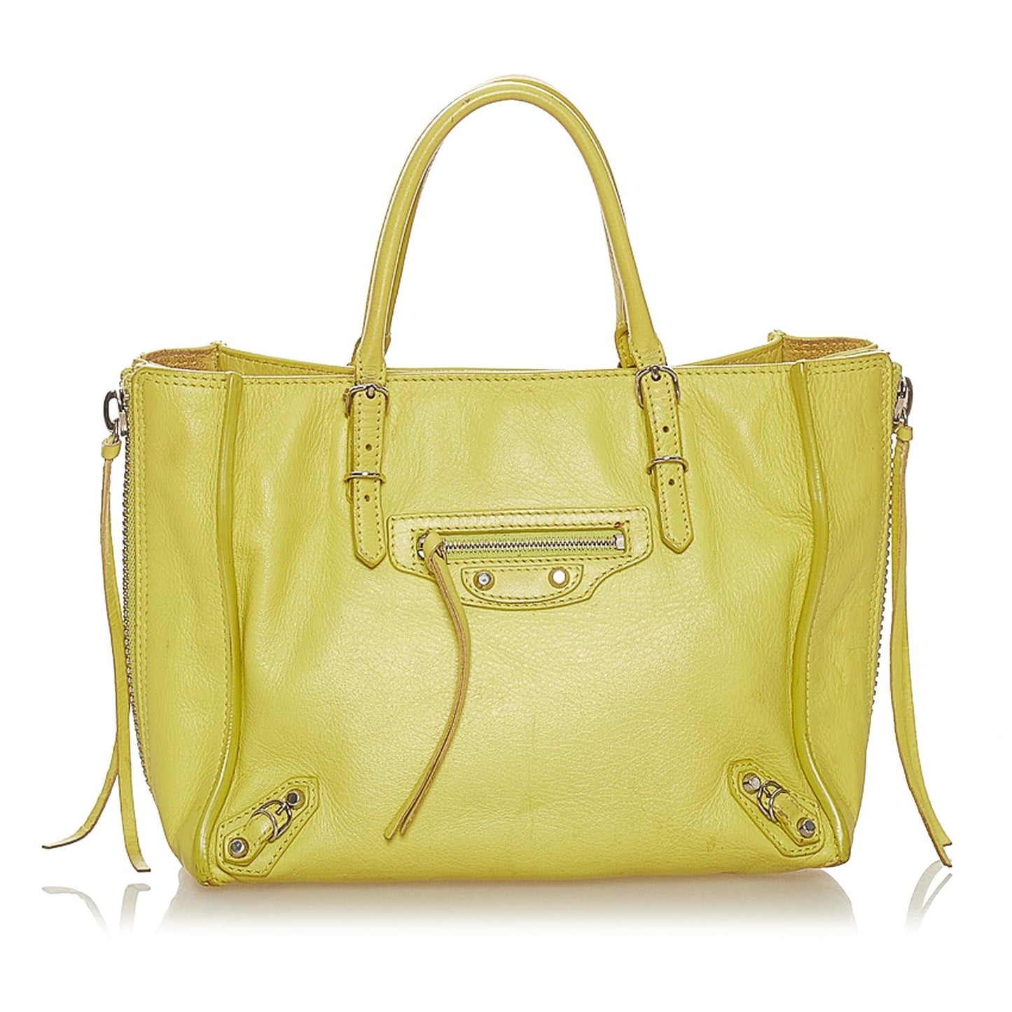 Luxury Balenciaga Trending 2026 Papier A4 Leather Satchel (SHG-27524)