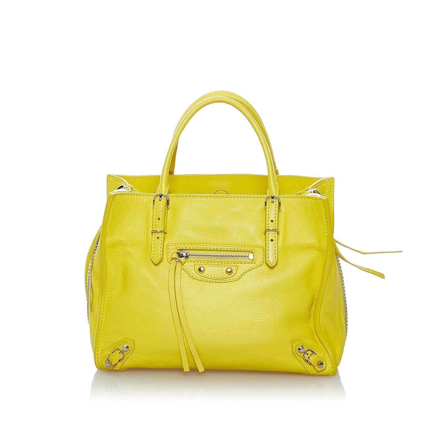 Luxury Balenciaga Trending 2026 Papier A4 Leather Satchel (SHG-29585)