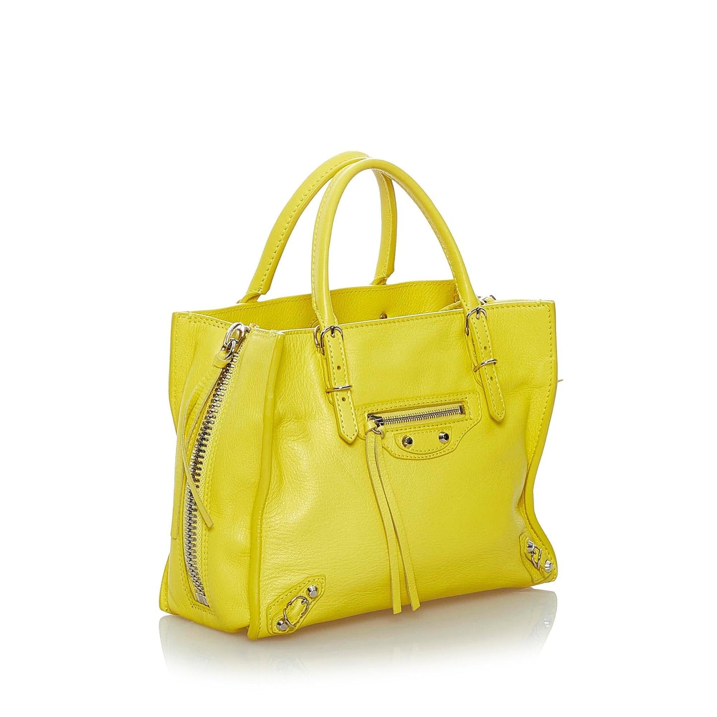 Luxury Balenciaga Trending 2026 Papier A4 Leather Satchel (SHG-29585)