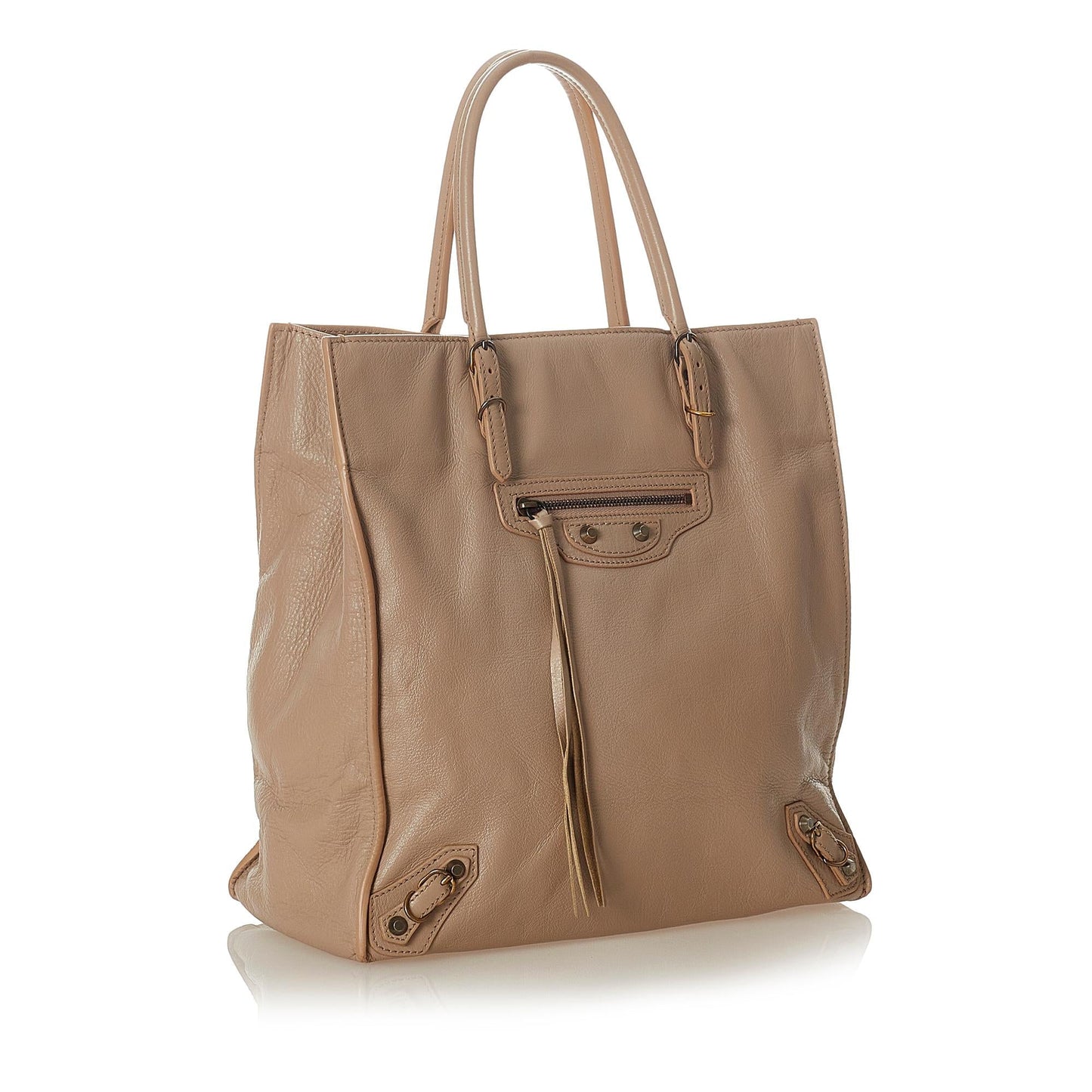 Luxury Balenciaga Trending 2026 Papier A5 Leather Tote Bag (SHG-24079)