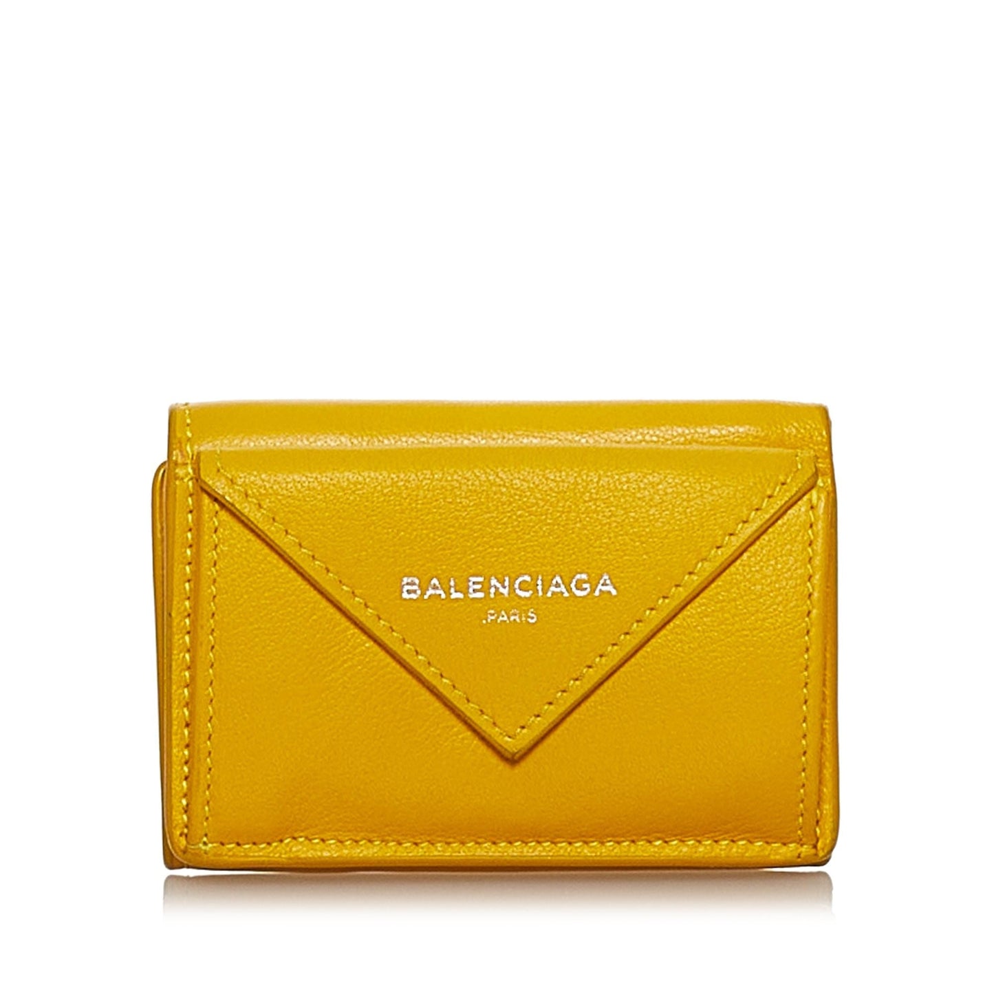 Luxury Balenciaga Trending 2026 Papier Leather Compact Wallet (SHG-28938)