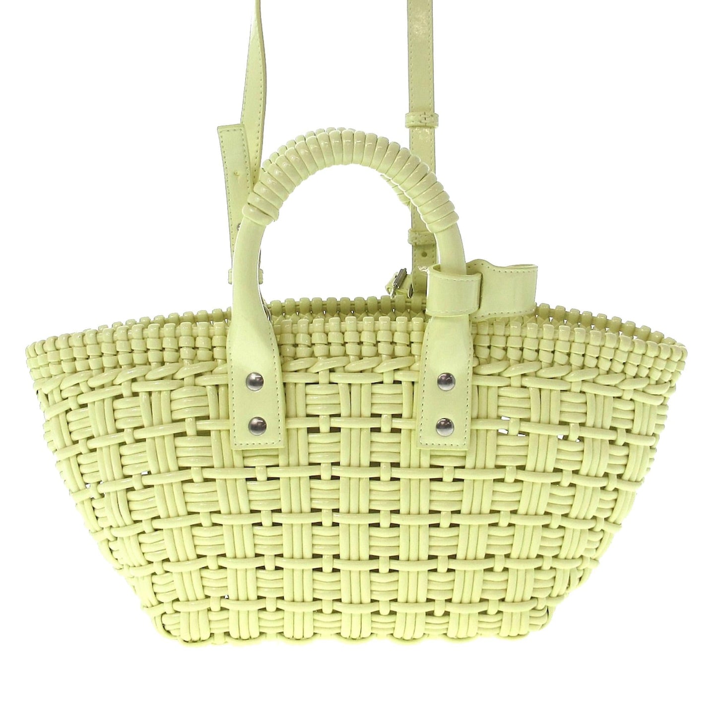Luxury Balenciaga Trending 2026 Patent Bistrot Panier XS (SHG-mbsior)