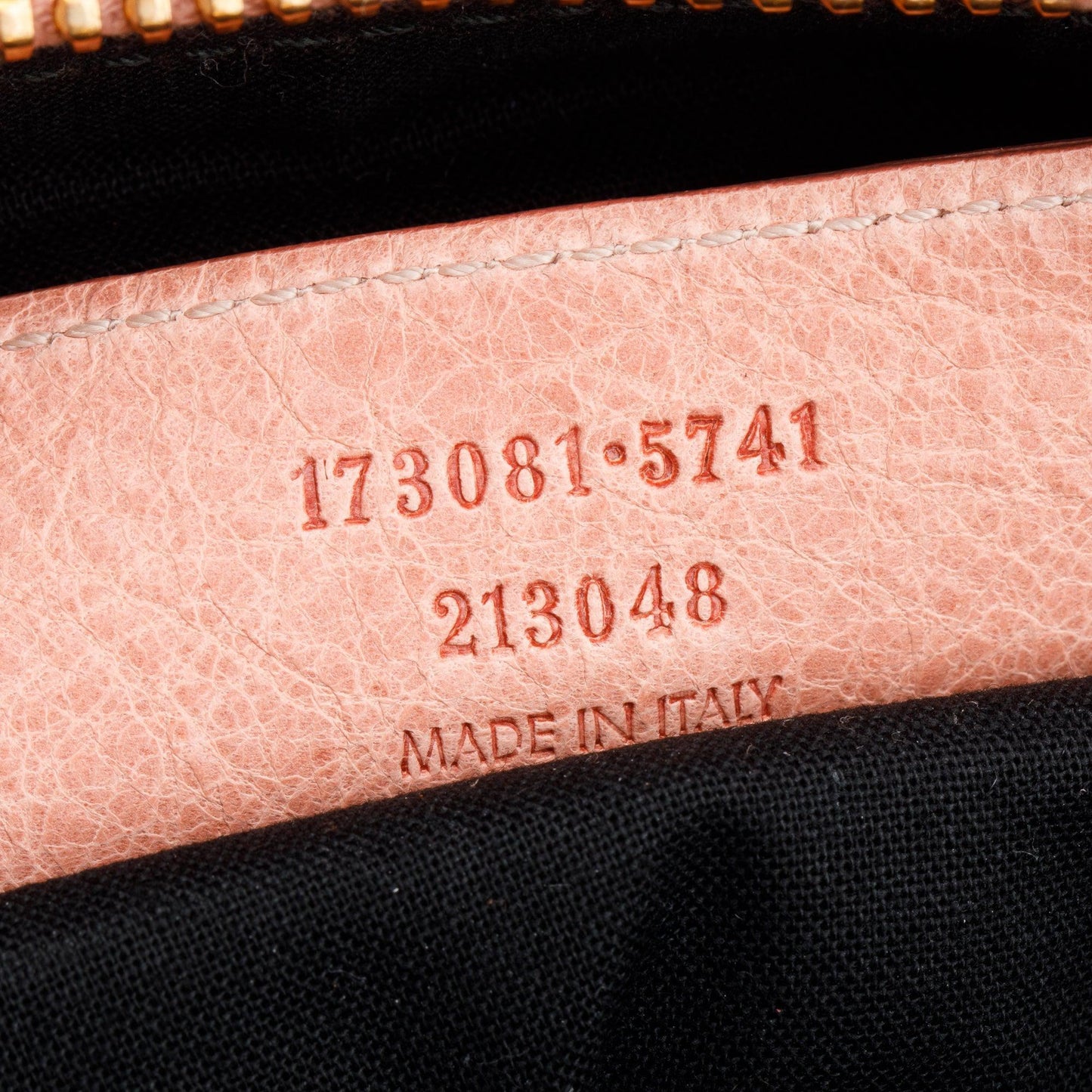 Balenciaga Peach Agneau Leather Classic Day Hobo Bag