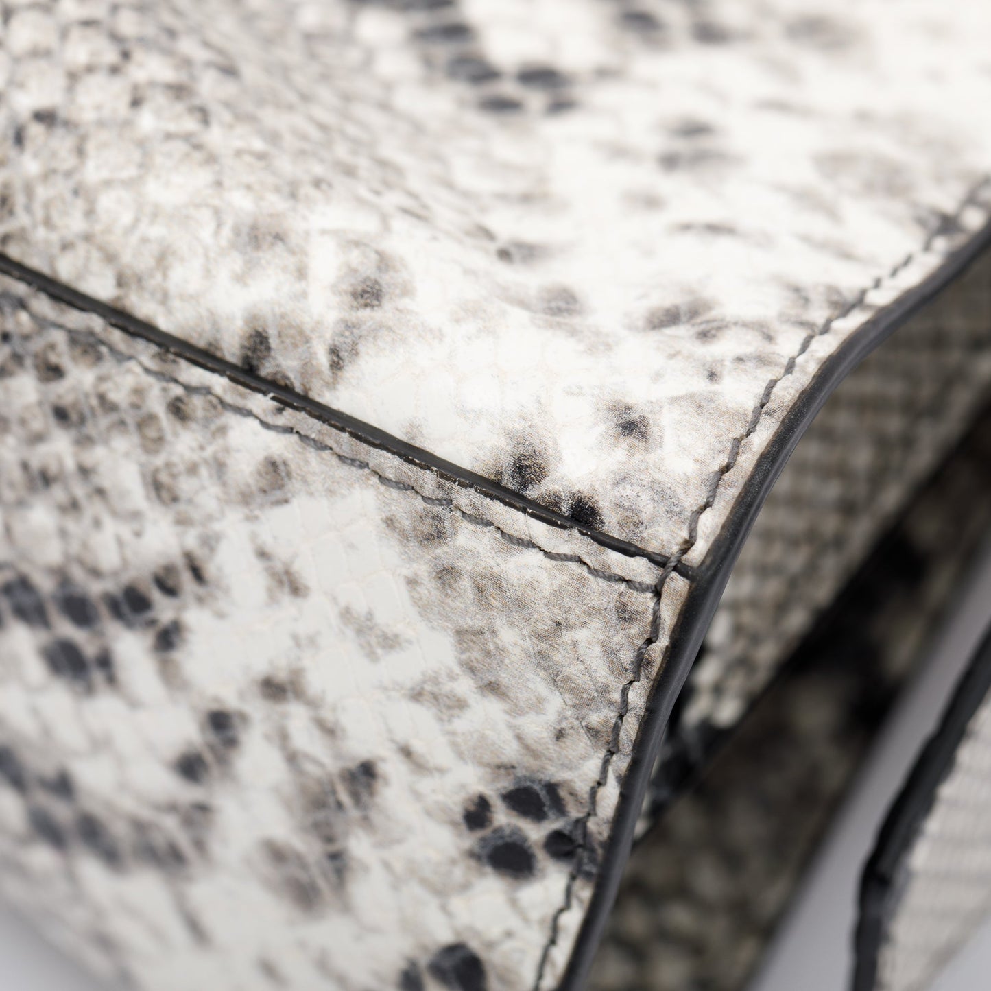 Balenciaga Python Embossed Neo Classic Mini City Bag