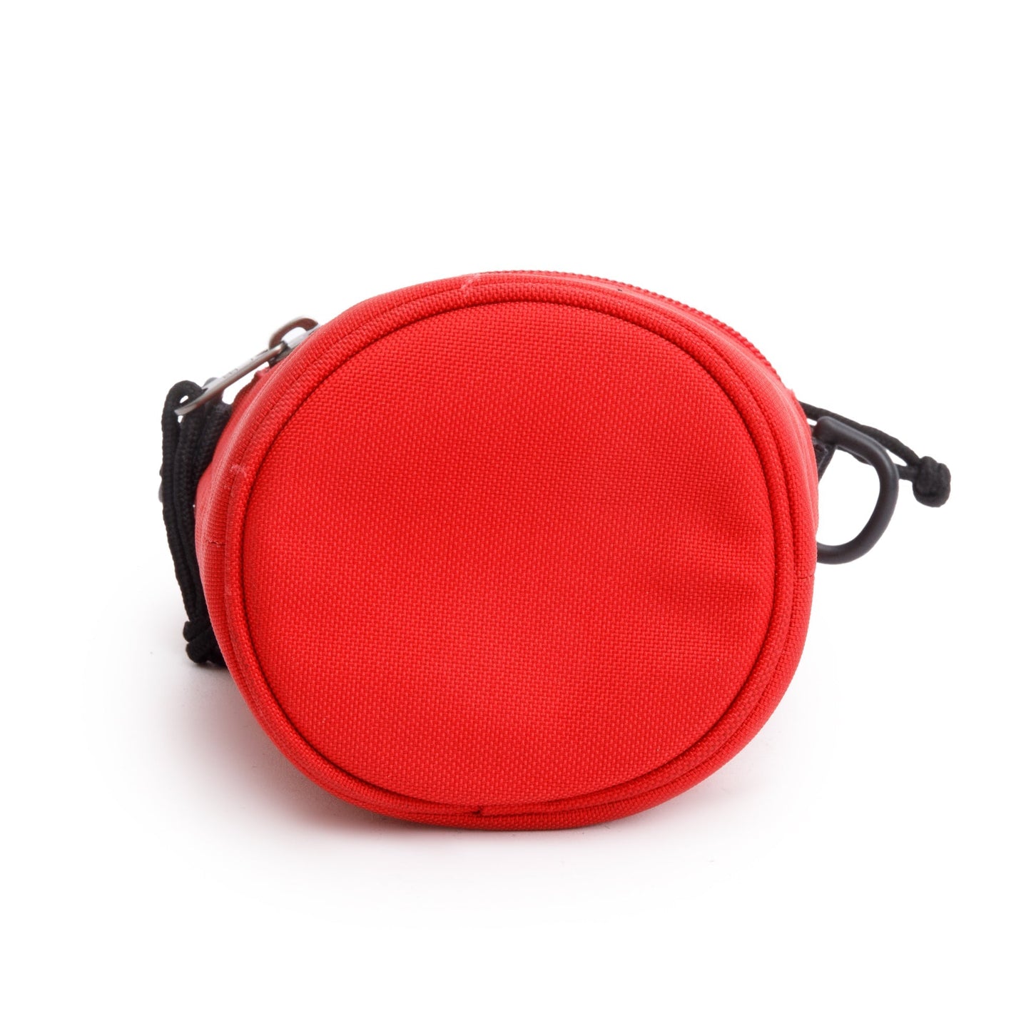 Balenciaga Red Canvas BB Logo Water Bottle Holder Crossbody