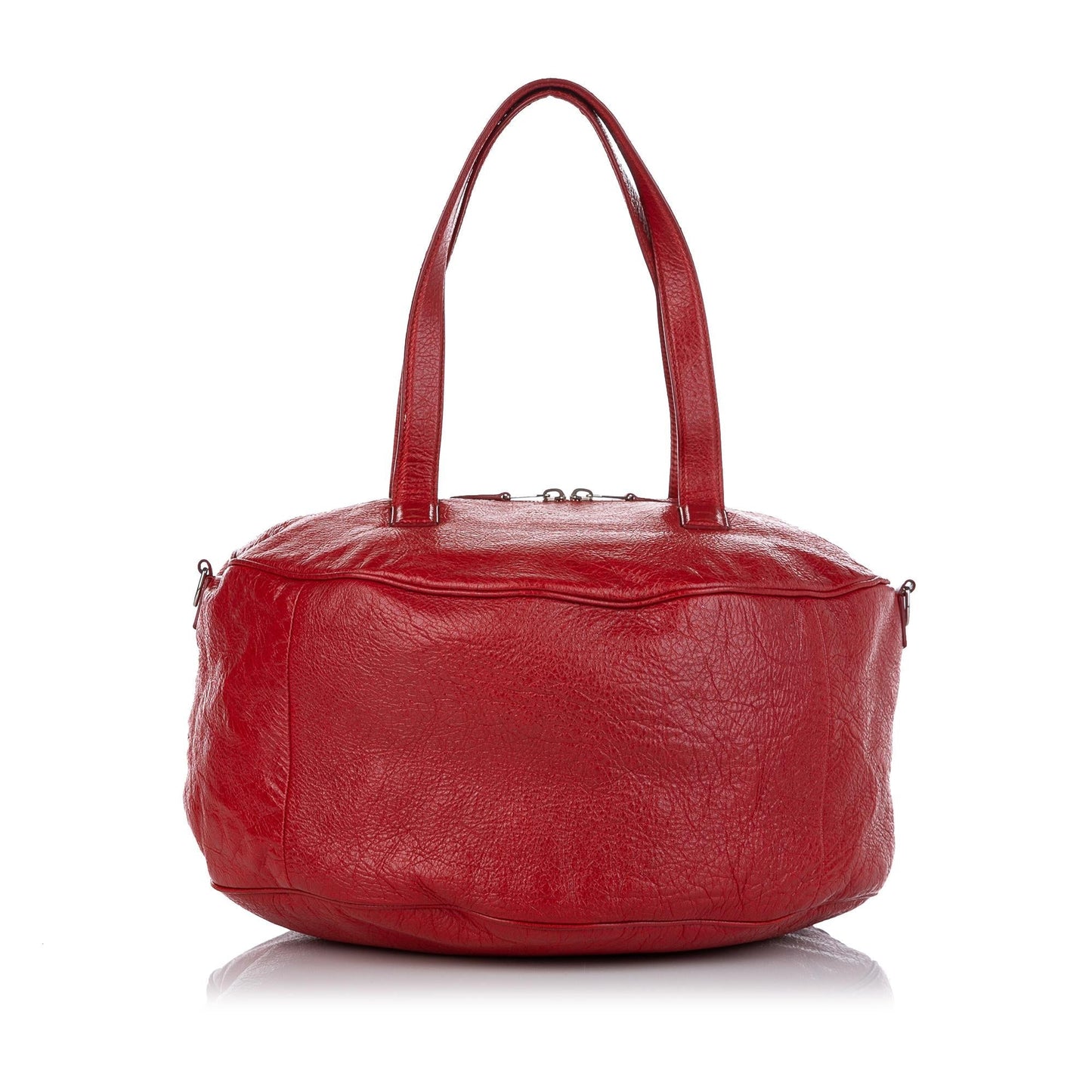 Luxury Balenciaga Trending 2026 Round Air M Leather Satchel (SHG-28824)
