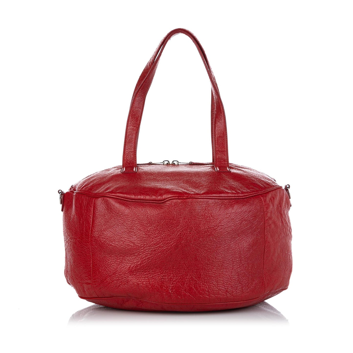 Luxury Balenciaga Trending 2026 Round Air M Leather Satchel (SHG-37715)