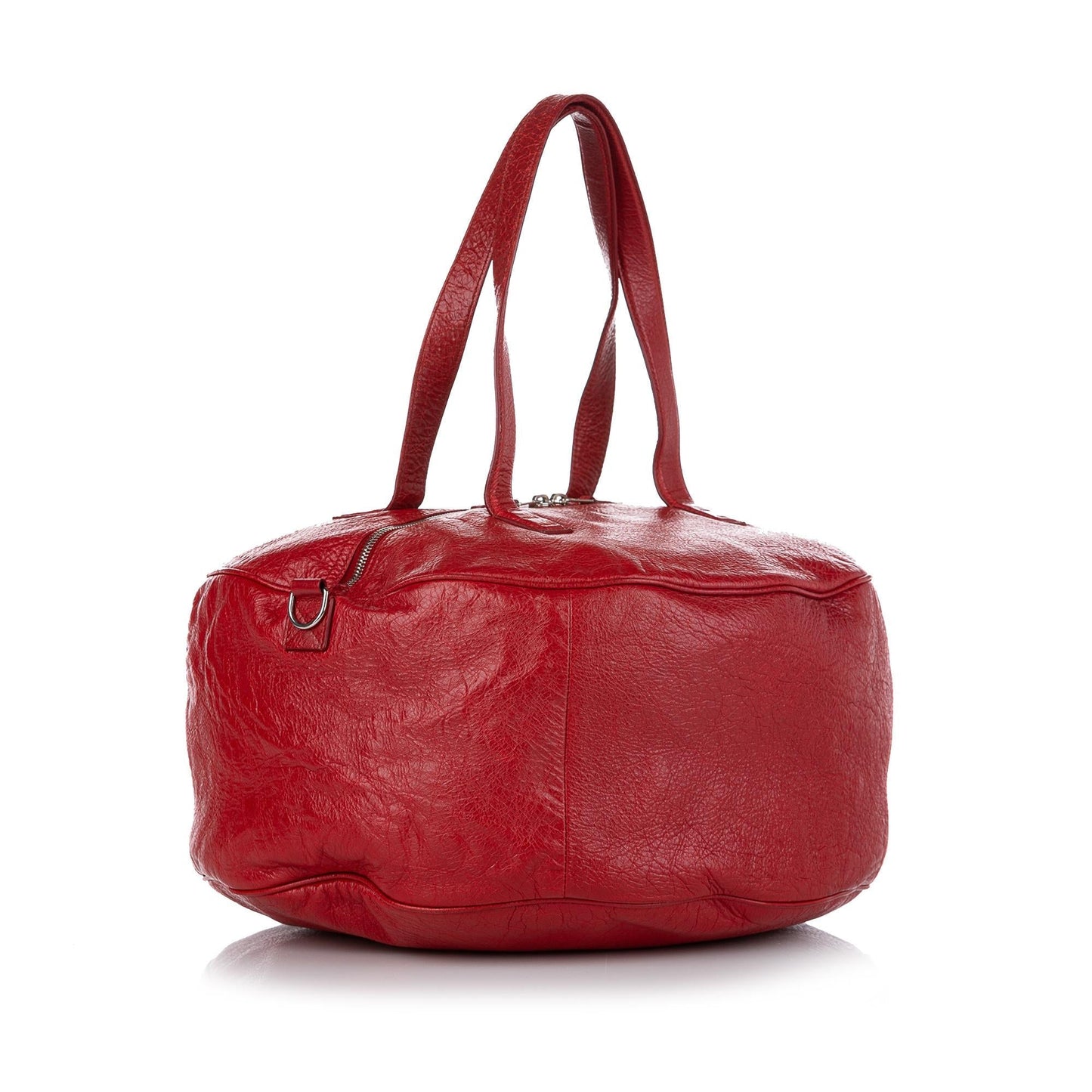Luxury Balenciaga Trending 2026 Round Air M Leather Satchel (SHG-37715)