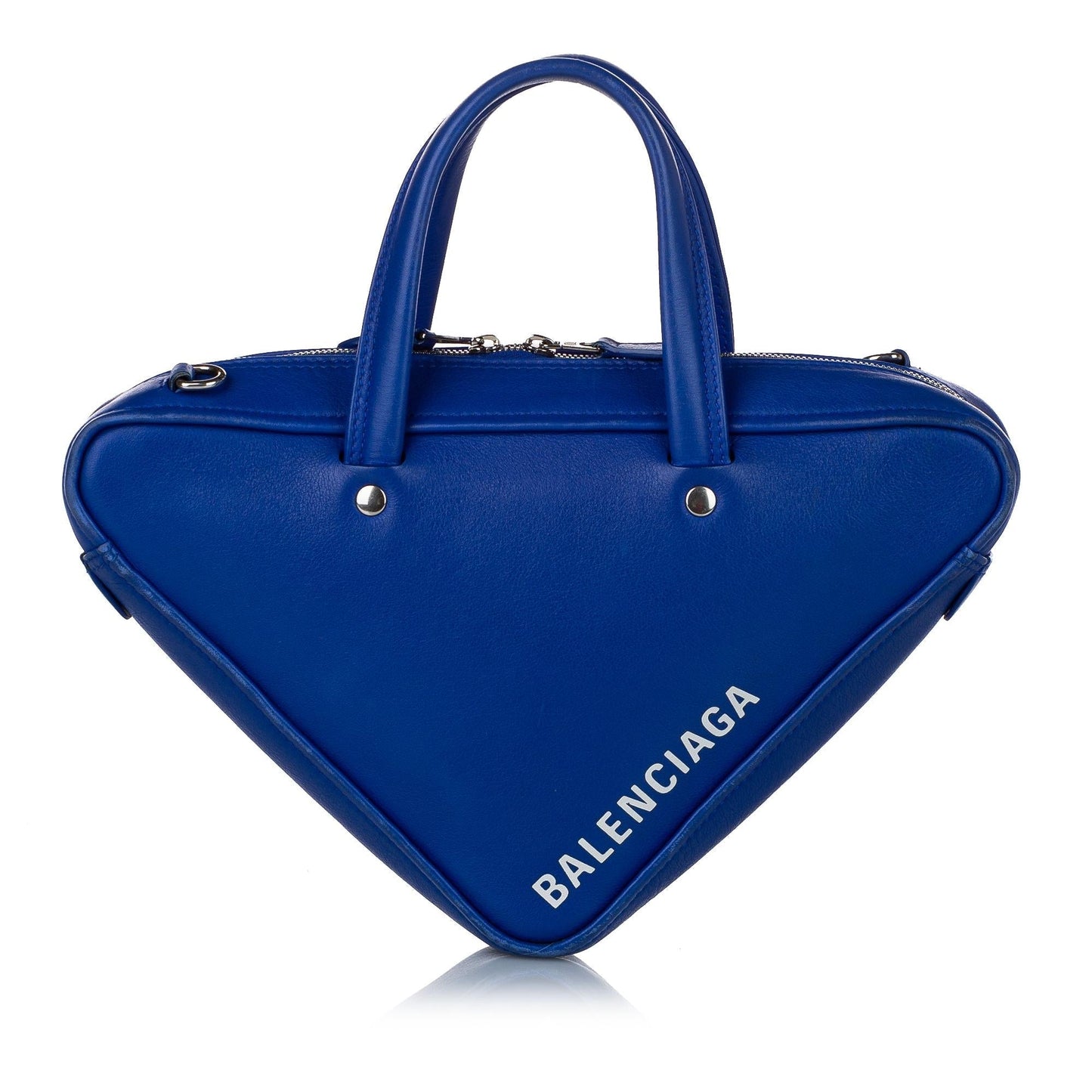 Luxury Balenciaga Trending 2026 S Triangle Leather Duffle Bag (SHG-28939)
