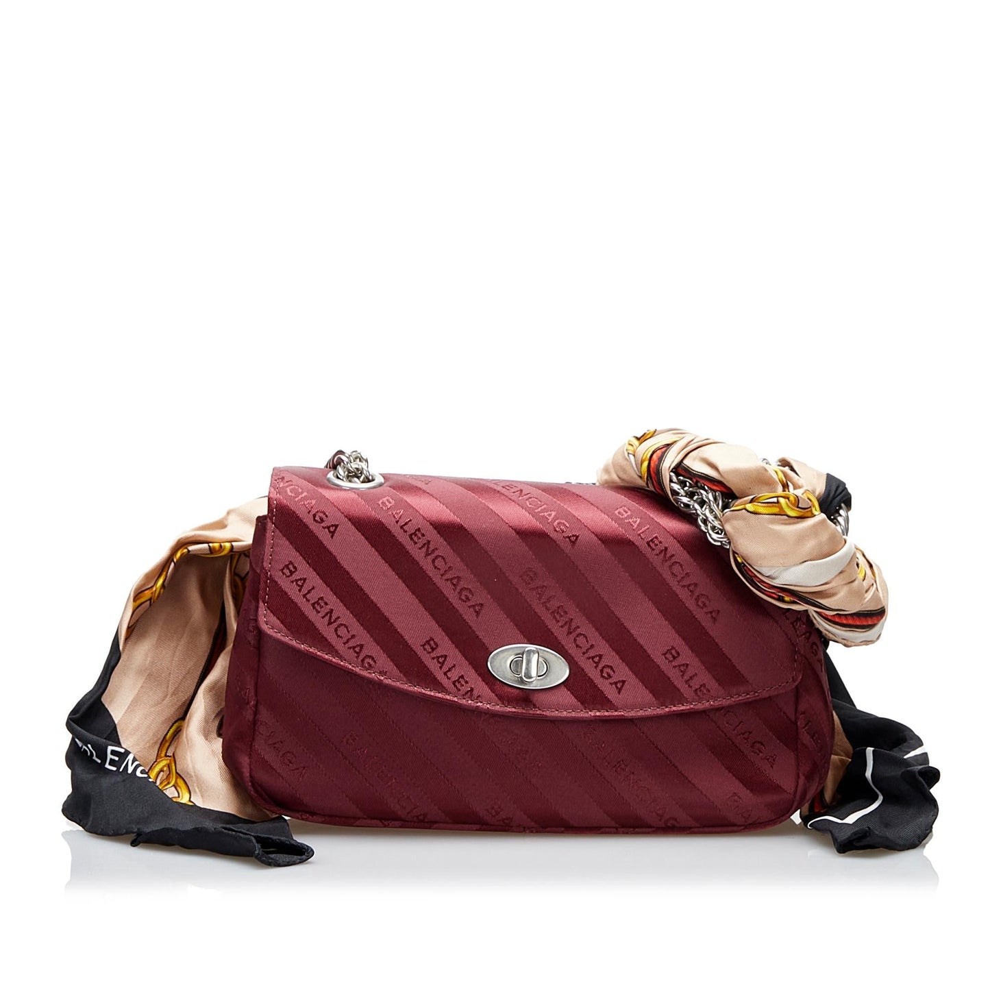 Luxury Balenciaga Trending 2026 Satin Lock Round S (SHG-37476)