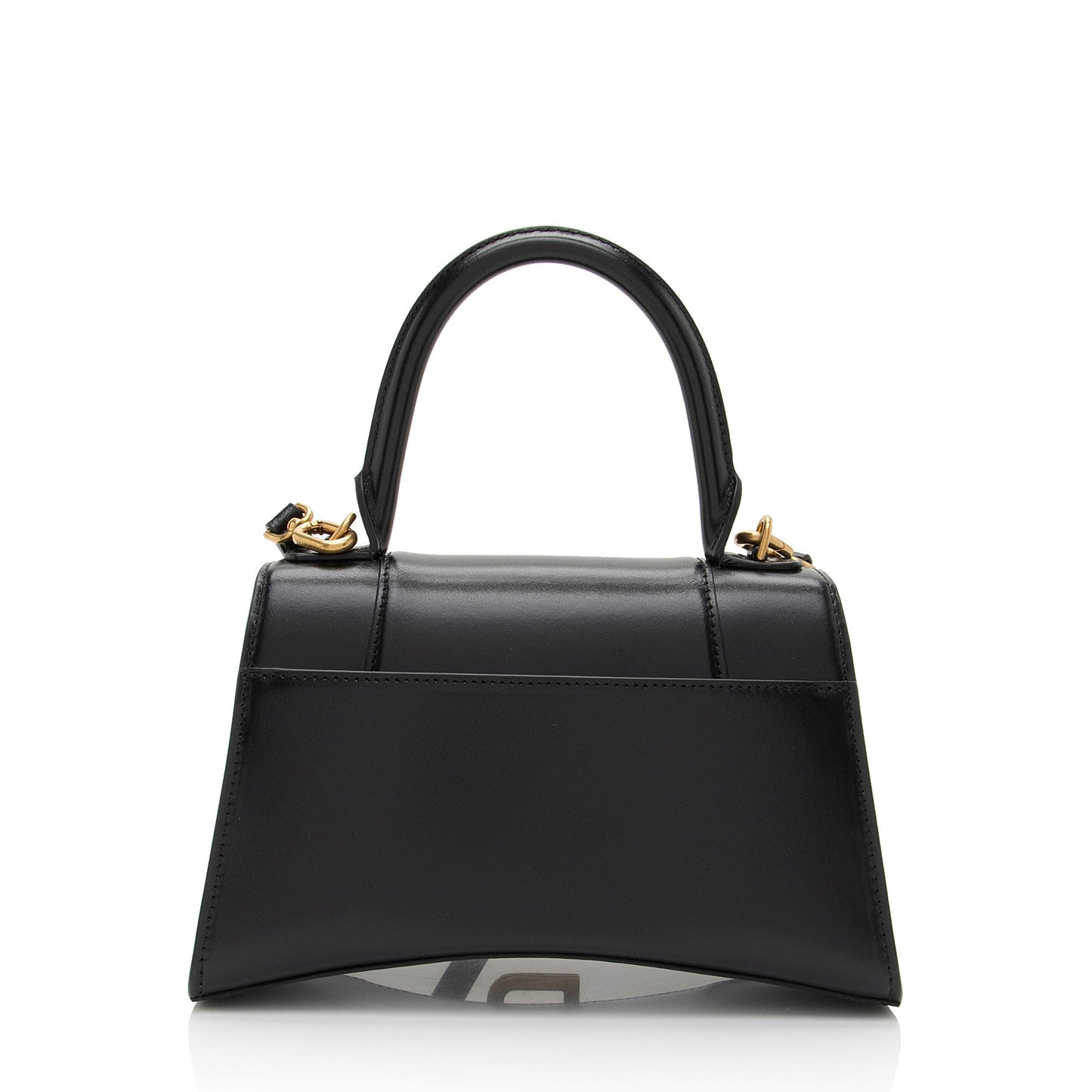 Luxury Balenciaga Trending 2026 Shiny Calfskin Hourglass Small Top Handle (SHF-9h44a6)