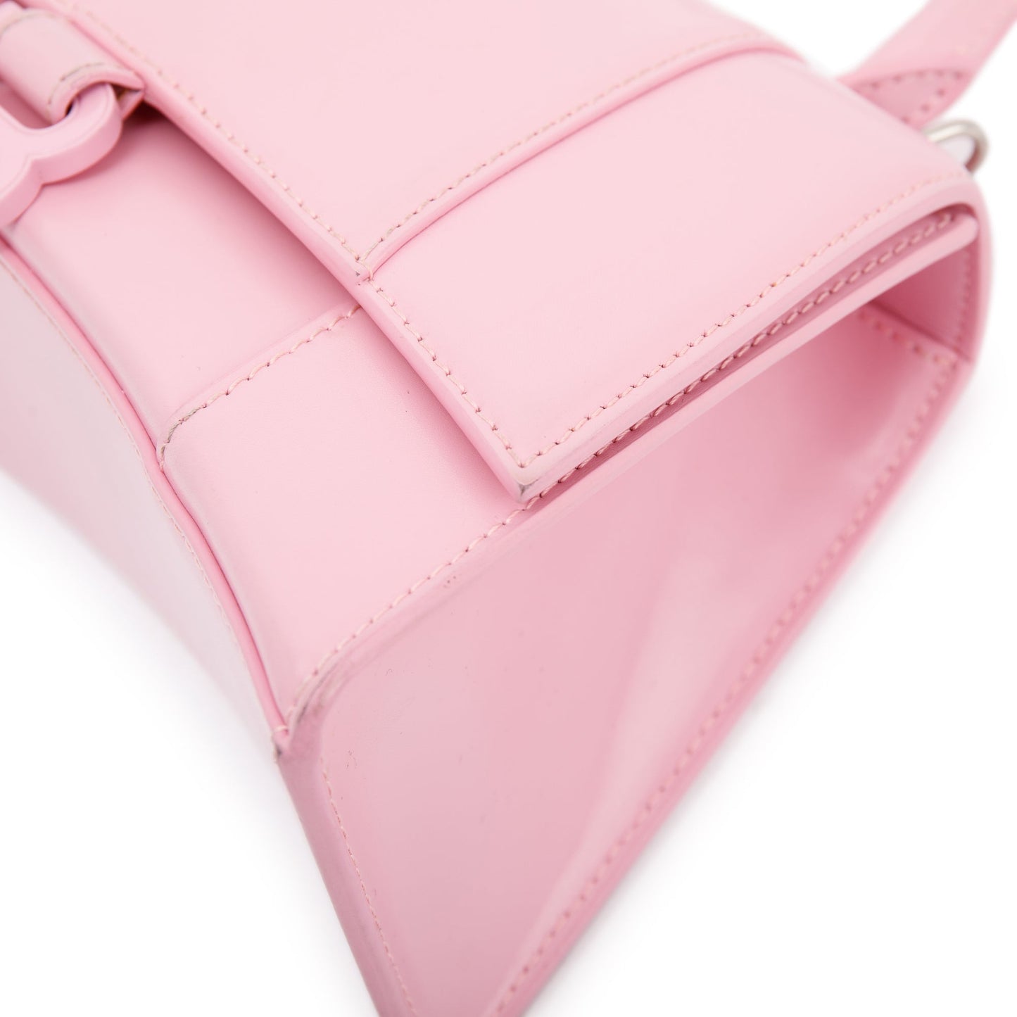 Balenciaga Small Pink Hourglass Top Handle Bag
