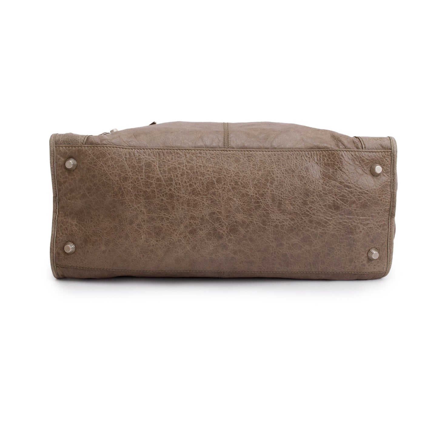 Balenciaga Taupe Agneau Leather Giant 12 City Bag