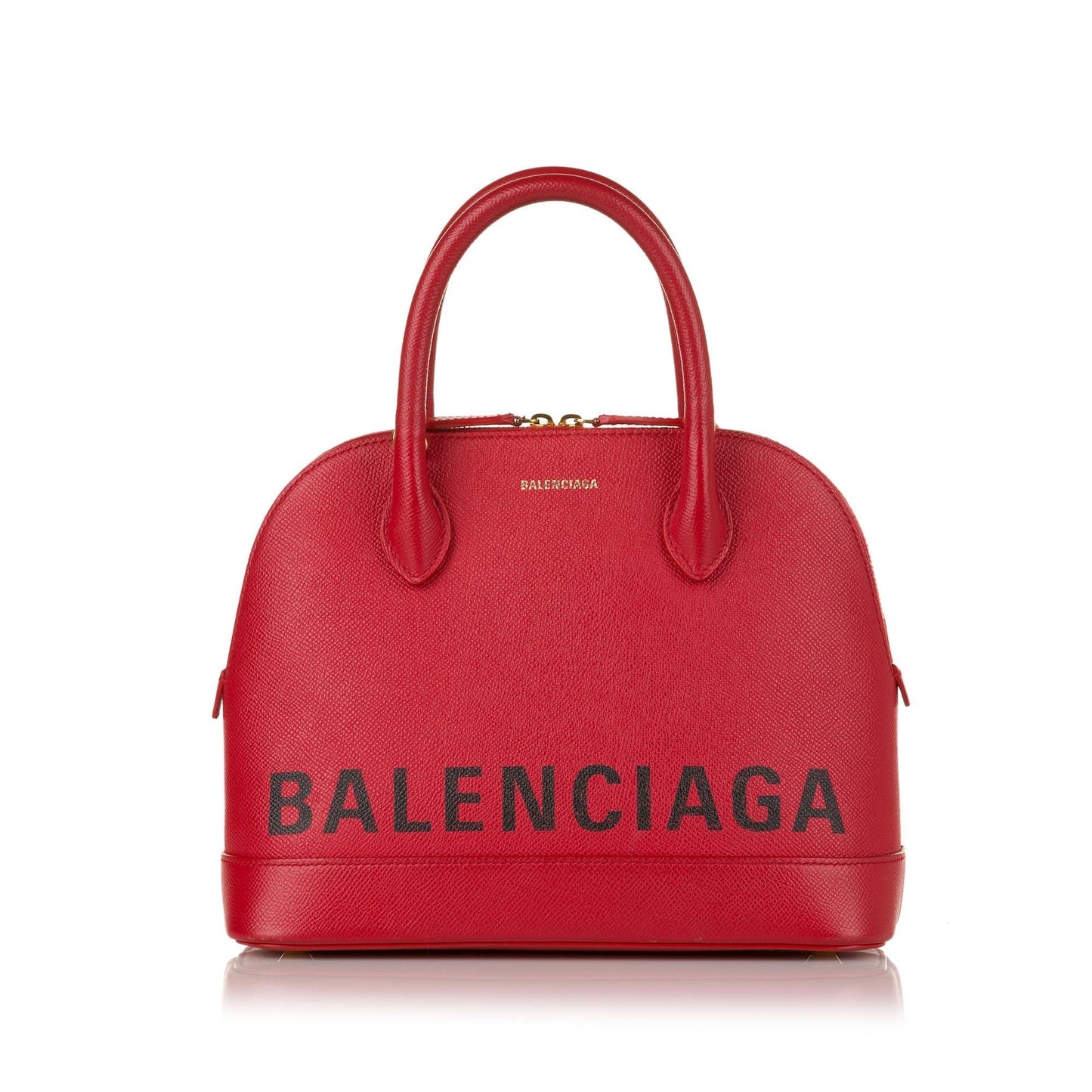 Luxury Balenciaga Trending 2026 Ville Leather Satchel (SHG-37716)