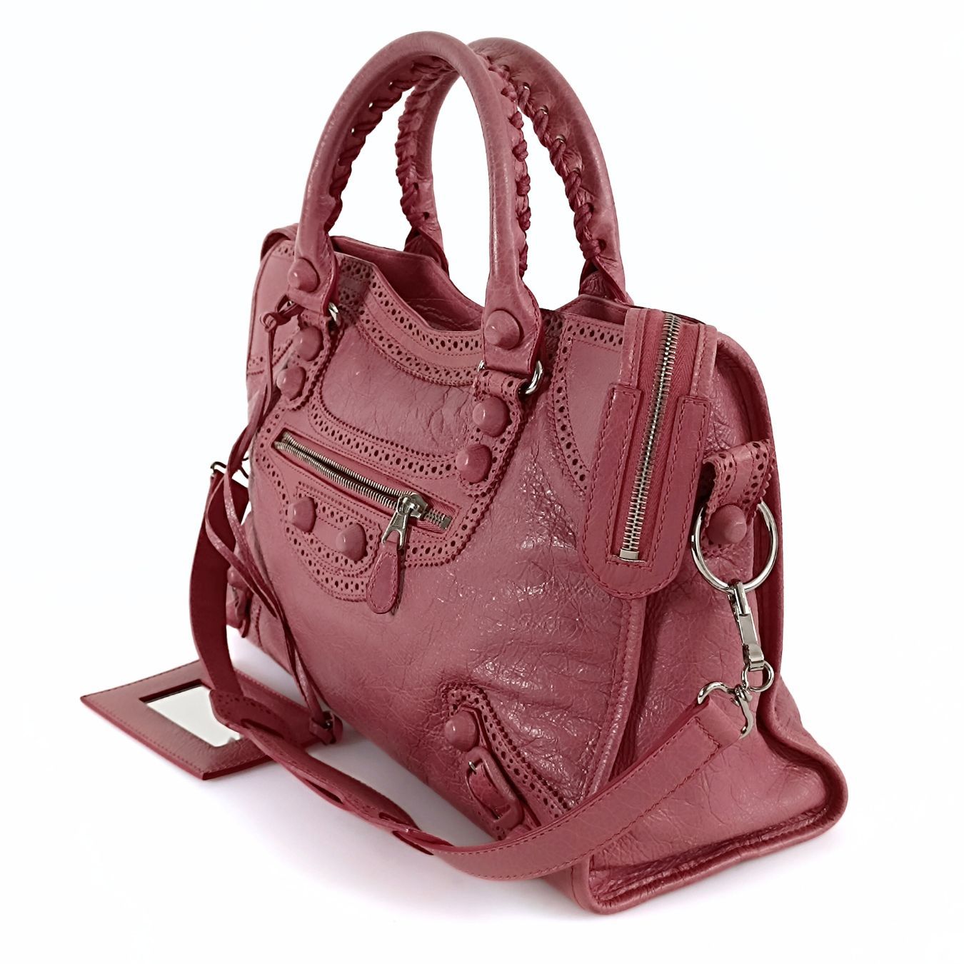 Balenciaga Balenciaga City shoulder bag in pink leather